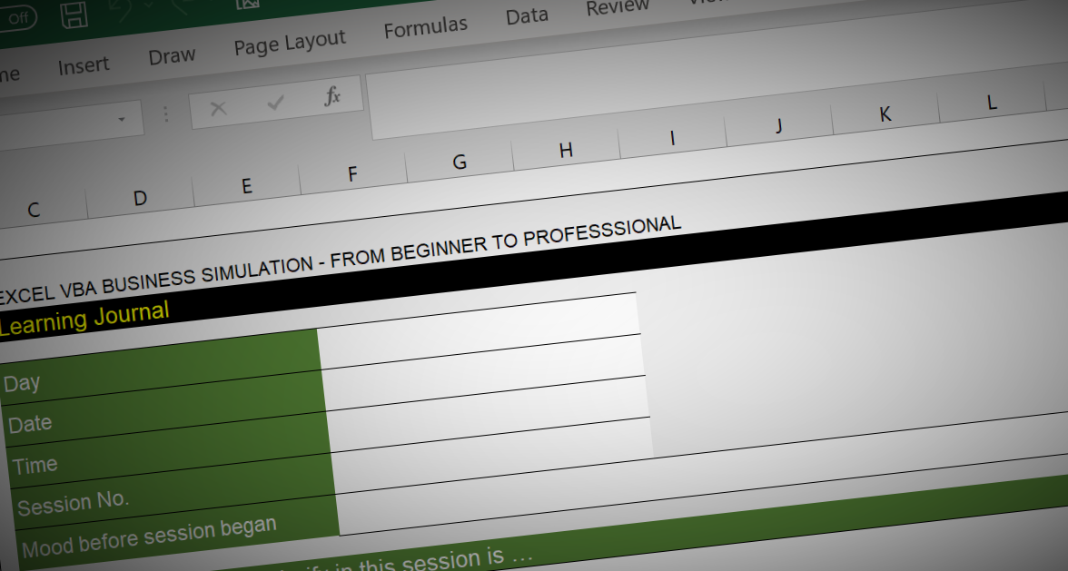 Excel VBA Business Simulation: From Beginner To Professional